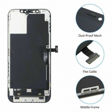 JK Replacement Apple iPhone 12 Pro Max  LCD Display & Touch Panel, Black. Incell [W02]