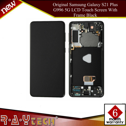 Rsumss21pwf Original Samsung Galaxy S21 Plus G996 5g Lcd Touch Screen With Frame Black