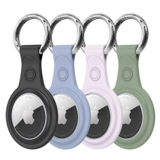 DUX DUCIS Apple AirTag Case (4Pack) with Key Ring TPU[FC]