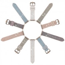 for Apple Watch - Elegant Shining Stylish Band Strap 38/40/41/42/44/45 mm Sparkle Version White  / Silver  / Blue / Green / Gold (DUX DUCIS)