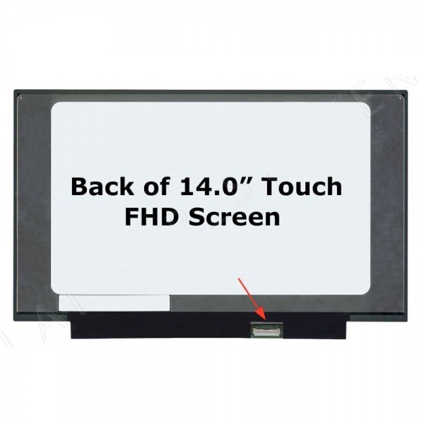 [T119]B140HAK01.1 HW3A 14.0 On-Cell Touch Display FHD (1920x1080), Bottom Right, 40pin no Brackets.