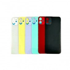 iPhone 11 Back Glass Black / Green / Purple / Red / White / Yellow [BG]