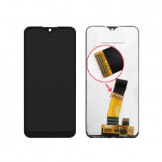 Original Samsung Galaxy A01 SM-A015 A015F LCD Display Touch Screen Digitizer Without Frame Narrow Flex (Black) NO M on Screen cable Screen Replacement [BD]