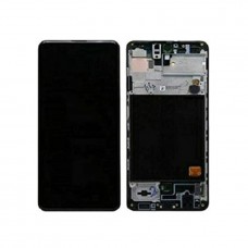 Original Samsung Galaxy A51 2019 A515 A515F LCD Display Touch Screen (Black) With Frame Screen Replacement [BD]