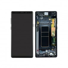 Original Samsung Galaxy Note 20 LCD Screen Touch Digitizer Display Assembly With Frame (Black) Screen Replacement [BA]