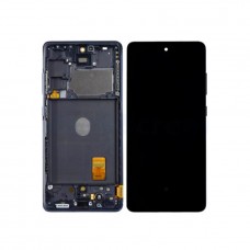 Original Samsung Galaxy S20 FE 5G G781 LCD Touch Screen With Frame (Black) Screen Replacement [BE]