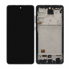 Samsung Galaxy A72 A725 A726 LCD Display Touch Digitizer (Black) With Frame-OLED Screen Replacement [BA]