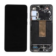 Original Samsung Galaxy S23 Plus LCD Touch Screen With Frame Black[BA]