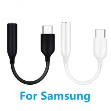 Samsung USB-C / Type-C To 3.5mm Earphone Jack Adapter Aux Audio USB-C Music Converter Cable for Galaxy A60 A6S A80 Note 10