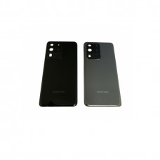 Samsung Galaxy S20 Back Cover with Camera Lens Rear Door Housing Case Chassis Panel Replace Black / Cosmic Grey [BF]