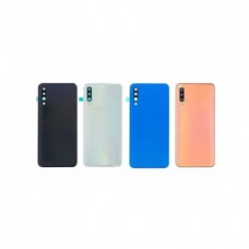 Samsung Galaxy A50 Back Cover with Camera Lens Rear Door Housing Case Chassis Panel Replace Black / Coral / Blue / White [BF]