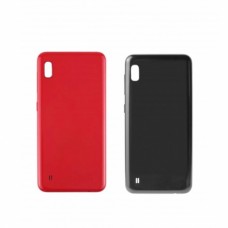 Samsung Galaxy A10 Back Cover Rear Door Housing Case Chassis Panel Replace Black / Red [BF]