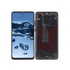 Huawei P30 OLED LCD Screen With Frame (Black) Screen Replacement [W04]