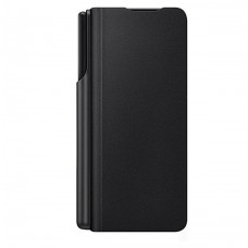 for Samsung Z Series- Flip Case with Pen Holder PU Leather Hard PC Anti-Scratch Shook-Proof