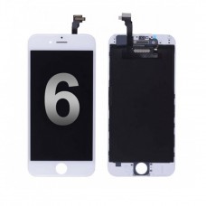 iPhone 6G (White) LCD Display & Touch Panel (YK) Screen Replacement [W02]