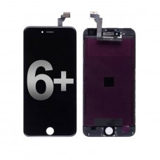 iPhone 6P (Black) LCD Display & Touch Panel (YK) Screen Replacement [W02]