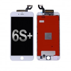 iPhone 6S Plus (White) LCD Display & Touch Panel (YK) Screen Replacement [W02]
