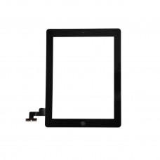 Apple iPad 2 (Black) Touch Digitizer With Home Button Screen Replacement [W03]