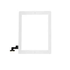 Apple iPad 2 (White)  A1395 A1397 A1396 Touch Digitizer With Home Button Screen Replacement [W03]