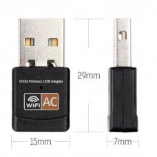 AC600 600Mbps Dual-Band Free-Driver Wireless USB Adapter Network Card 802.11 AC 2.4G / 5G[5-B28]